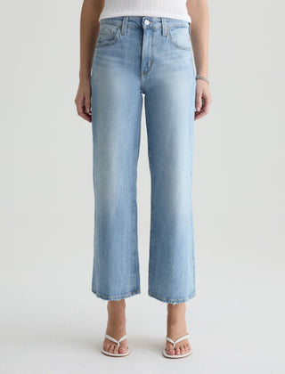 AG Saige Wide Leg Cropped Jeans