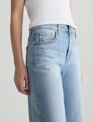 AG Saige Wide Leg Cropped Jeans