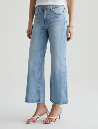 AG Saige Wide Leg Cropped Jeans