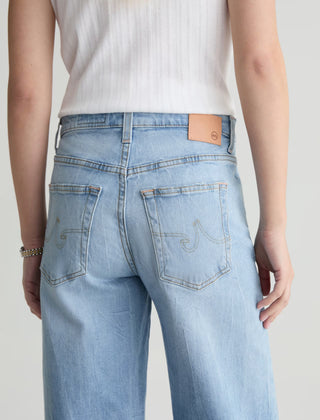 AG Saige Wide Leg Cropped Jeans