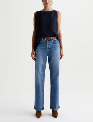 AG Billie Relaxed Low Slung Straight Leg Jeans