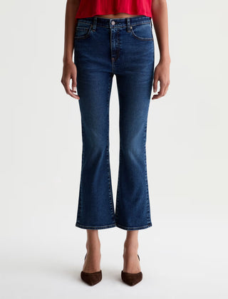 AG Farrah Boot Cropped Mid Rise Kick Flare Jeans