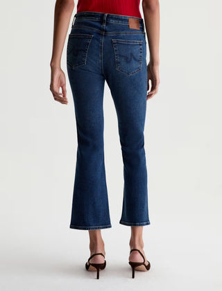 AG Farrah Boot Cropped Mid Rise Kick Flare Jeans