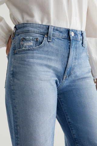 AG Saige Wide Leg Crop Jeans - Premium Jeans at Lonnys NY - Just $245! Shop Womens clothing now 