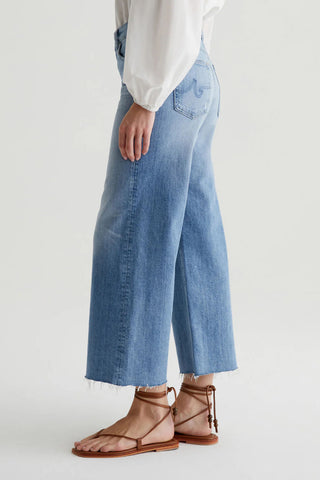 AG Saige Wide Leg Crop Jeans - Premium Jeans at Lonnys NY - Just $245! Shop Womens clothing now 