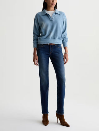 AG Sandra Low Rise Straight Leg Jeans