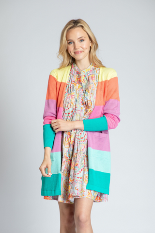 APNY Rainbow Cardigan - Premium cardigan at Lonnys NY - Just $142! Shop Womens clothing now 