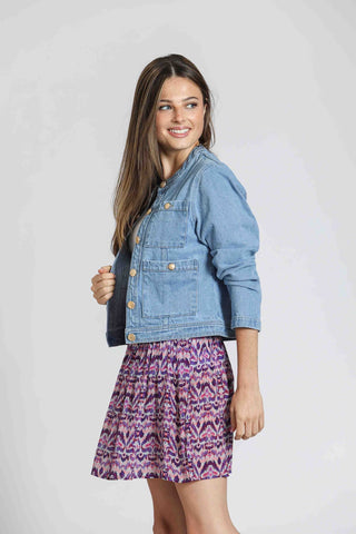 11 Uptown Collarless Jacket