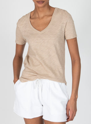 ATM Slub Jersey Classic Short Sleeve V Neck Tee