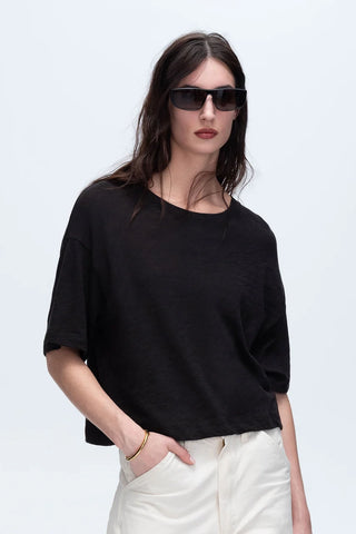 ATM Slub Jersey Crew Neck Tee - Premium clothing at Lonnys NY - Just $95! Shop Womens clothing now 