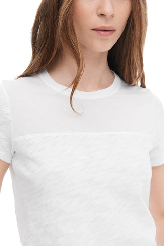 ATM Mixed Media Schoolboy Tee - Premium clothing at Lonnys NY - Just $90! Shop Womens clothing now 