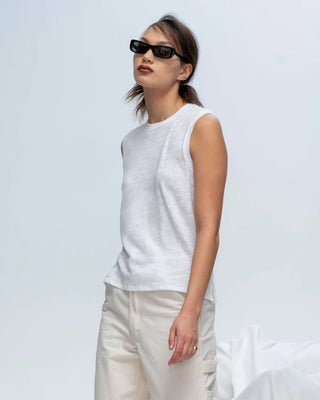 ATM Slub Jersey Sleeveless School Boy Tank Top