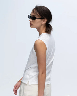 ATM Slub Jersey Sleeveless School Boy Tank Top