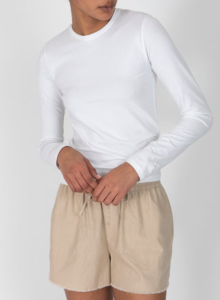 ATM Long Sleeve Baby Tee - Premium clothing at Lonnys NY - Just $150! Shop Womens clothing now 