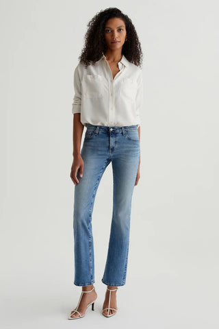 AG Denim Angel Low Rise Bootcut Jeans - Premium clothing at Lonnys NY - Just $245! Shop Womens clothing now 