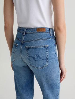 AG Brinley Mid Rise Straight Leg Jeans in 16 Years Soaring