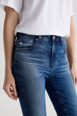 AG Jeans Farrah Boot Crop with Splatter