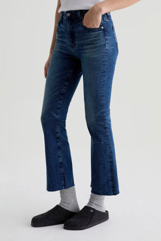 AG Jeans Farrah Boot Crop with Splatter