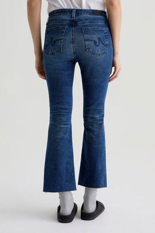 AG Jeans Farrah Boot Crop with Splatter