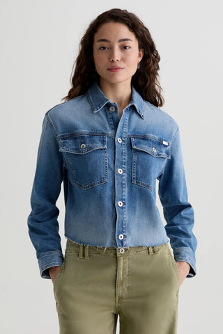 AG Jeans Valleta Denim Jacket - Premium clothing at Lonnys NY - Just $245! Shop Womens clothing now 