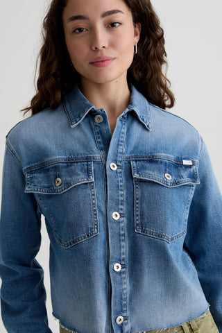 AG Jeans Valleta Denim Jacket - Premium clothing at Lonnys NY - Just $245! Shop Womens clothing now 