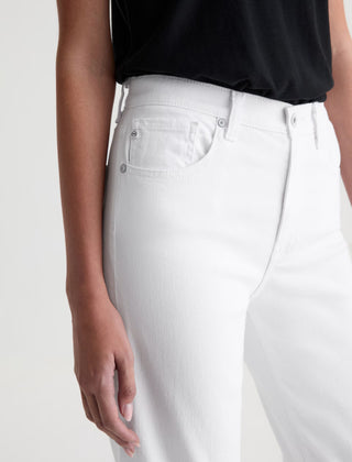 AG Brinley Crop Mid Rise Straight Leg Jeans