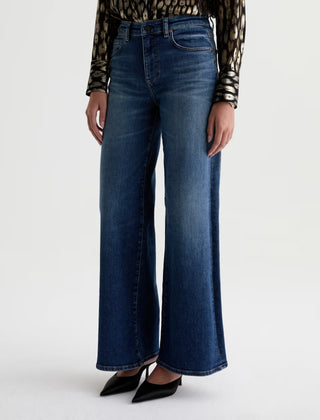 AG Jeans Saige Mid Rise Wide Leg Jeans