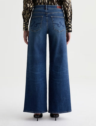 AG Jeans Saige Mid Rise Wide Leg Jeans