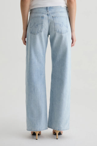 AG Adria Wide Leg Sunfaded Jeans - Premium clothing at Lonnys NY - Just $245! Shop Womens clothing now 