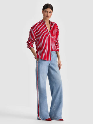 Alice + Olivia Dimitra Oversized Shirt
