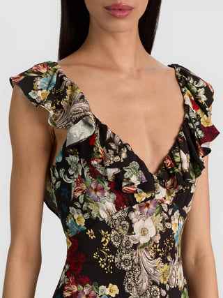 Alice + Olivia Gemma Maxi Dress