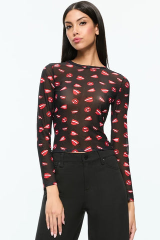 Alice + Olivia Delaina Crop Top - Premium clothing at Lonnys NY - Just $295! Shop Womens clothing now 