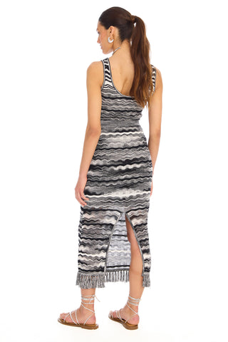 Allison Fringed Carmen Skirt - Premium clothing at Lonnys NY - Just $178! Shop Womens clothing now 