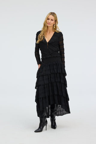 Allison Mira Scalloped Lace Blouse