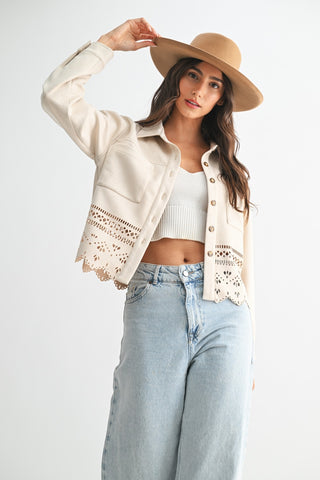 American Poet Laser Cut Jacket