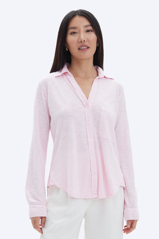 Cheerleader Amrat Long Sleeve Jersey Blouse - Premium Shirts & Tops at Lonnys NY - Just $134! Shop Womens clothing now 