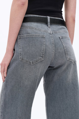 Bayeas Mid Rise Wide Leg Jeans - Premium clothing at Lonnys NY - Just $130! Shop Womens clothing now 