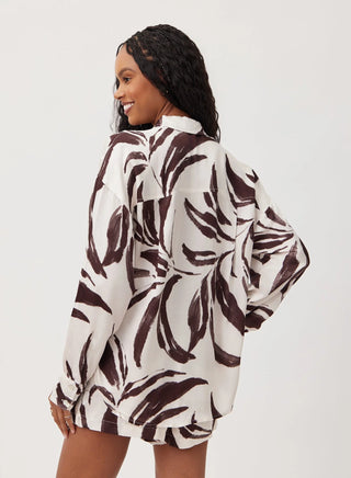 Bella Dahl Oversized Morocco Button Down