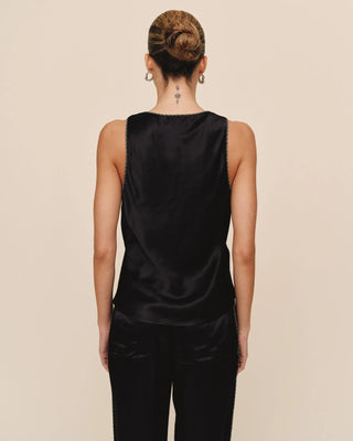 Bella Dahl Beaded Trim Tank Top