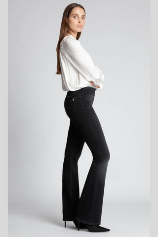 Black Orchid Fernanda High Rise Pull On - Midnight Lover - Premium Jeans at Lonnys NY - Just $194! Shop Womens clothing now 