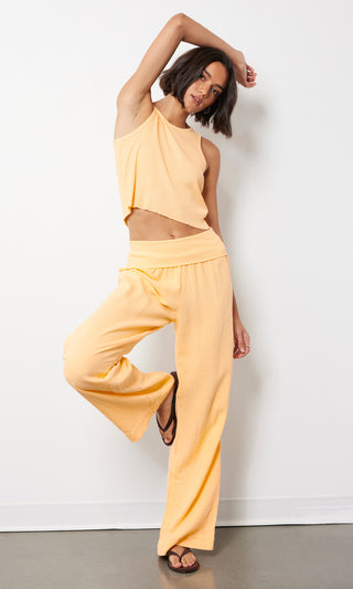 Cropped Rib Tank Top