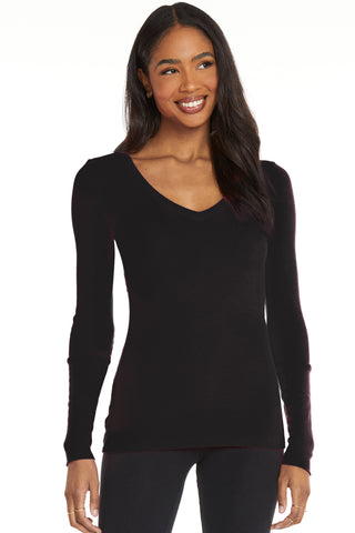 Bobi Long Sleeve Fitted Cuff Shirt - Premium clothing at Lonnys NY - Just $80! Shop Womens clothing now 