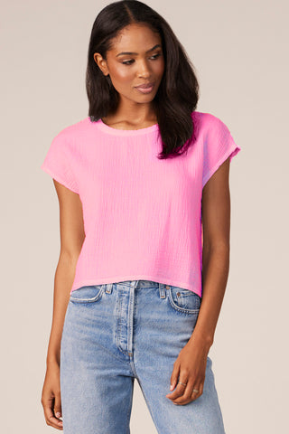 Bobi Short Sleeve Dolman Top - Premium clothing at Lonnys NY - Just $50! Shop Womens clothing now 