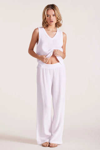 Bobi Smocked Wide Leg Pants - Premium clothing at Lonnys NY - Just $95! Shop Womens clothing now 