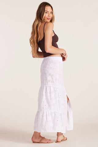 Bobi Tiered Button Front Skirt - Premium clothing at Lonnys NY - Just $115! Shop Womens clothing now 