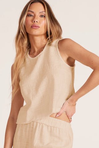 Bobi Shell Tank Top - Premium clothing at Lonnys NY - Just $60! Shop Womens clothing now 