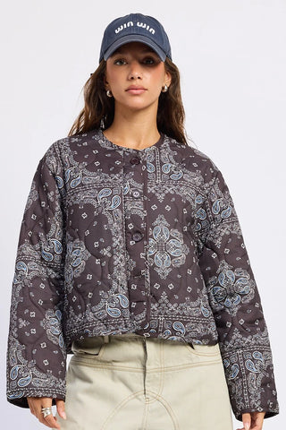 Born in March Quilted Jacket
