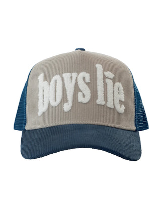 Boys Lie Don't Text Back Trucker Hat - Premium clothing at Lonnys NY - Just $48! Shop Womens clothing now 