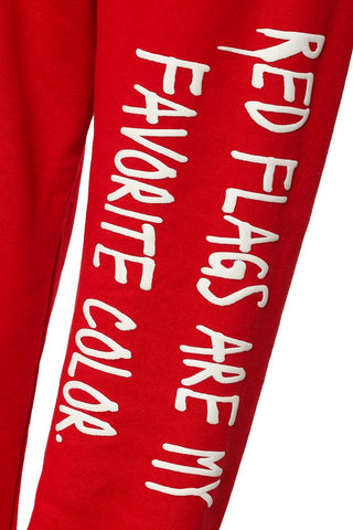 Boys Lie Red Flag Kimmy Sweatpants