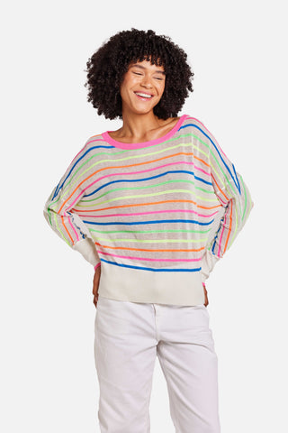 Brodie Wispr Relaxed Neck Open Knit Sweter - Premium clothing at Lonnys NY - Just $174! Shop Womens clothing now 